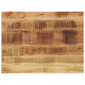 Table Top Natural wood Solid mango wood Medium Simple T...