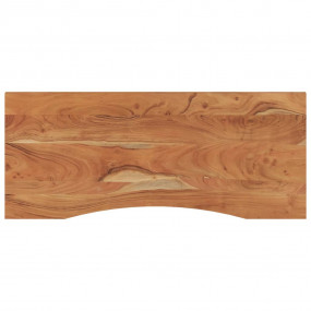 Desk Top Natural Solid Acacia wood 47.2x19.7x1.0 in Tou...