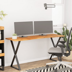 Desk Top Natural Acacia Solid Acacia wood 55.1 x 19.7 i...