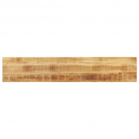 Table Top Natural Solid rough mango wood 70.9 in x 7.9 ...