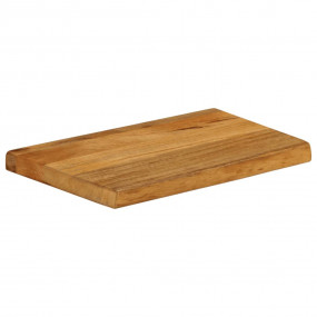 Table Top Varied wood tones Solid Mango Wood Small Tabl...