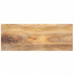 Table Top Natural Solid mango wood 27.6 x 7.9 x 1.5 in ...