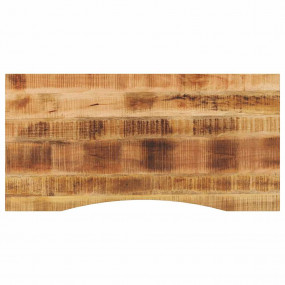 Desktop Natural wood color Solid rough mango wood Mediu...
