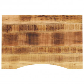 Desk Top Natural Wood Solid rough mango wood 39.4 x 23....