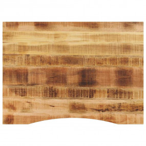 Desk Top Natural Solid Mango Wood Standard Desk Size Du...