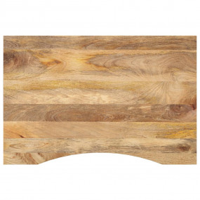 Desk Top Natural wood Solid mango wood 39.4 in x 19.7 i...