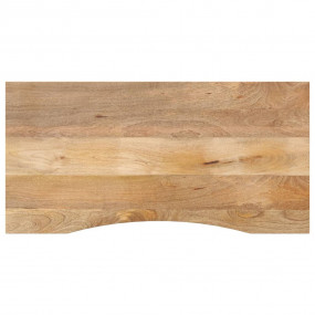 Desk Top Natural wood Solid rough mango wood 55.1 in x ...