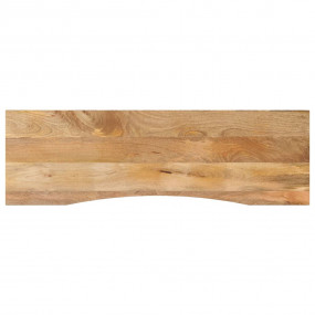 Desk Top Natural Mango Wood Solid rough mango wood 63.0...
