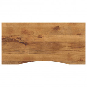 Desk Top Natural wood grain Solid rough mango wood