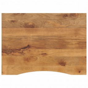 Desk Top Natural Mango Wood Solid rough mango wood