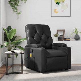 Massage Recliner Chair Black