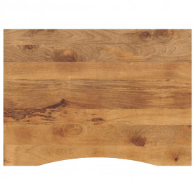 Desk Top Natural Mango Wood Solid Rough Mango Wood