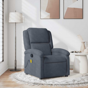 Massage Recliner Chair Dark grey