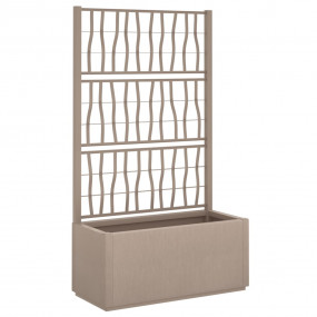 Garden Planter Light brown Polypropylene Large Decorati...