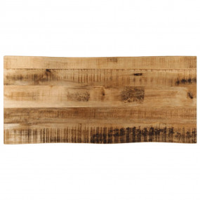 Table Top Natural Mango Wood Solid mango wood 35.4x15.7