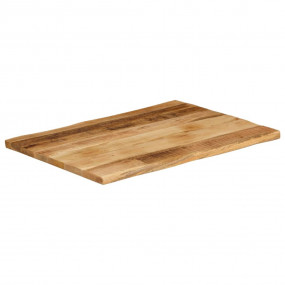 Table Top Natural wood Solid rough mango wood