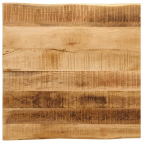 Table Top Natural mango wood Solid Mango Wood 31.5x31.5...