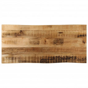 Table Top Natural Mango Wood Solid Mango Wood 39.4 x 15...