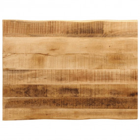 Table Top Natural Solid Mango Wood 31.5 x 23.6 in Durab...