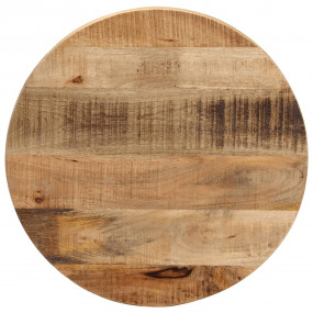 Table Top Natural wood Solid rough mango wood Medium Du...