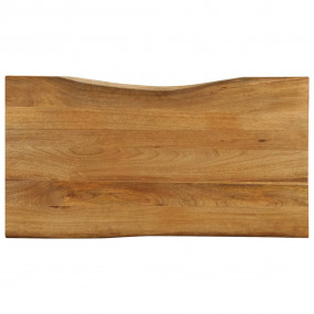 Table Top Natural wood Solid mango wood 39.4 x 23.6 in ...