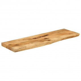 Table Top Natural wood Solid rough mango wood Medium Du...