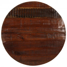 Table Top Multicolored Solid reclaimed wood Small Durab...