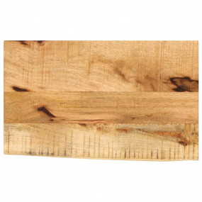 Table Top Natural Wood Solid Mango Wood Table Top Recta...
