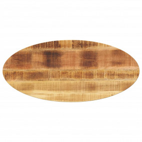 Table Top Natural Solid mango wood 55.1 in x 19.7 in Du...