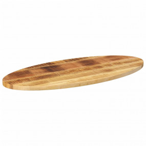 Table Top Natural wood Solid mango wood 31.5x15.7in Dur...