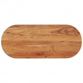 Table Top Natural wood Solid acacia wood 47.2 x 19.7 x ...