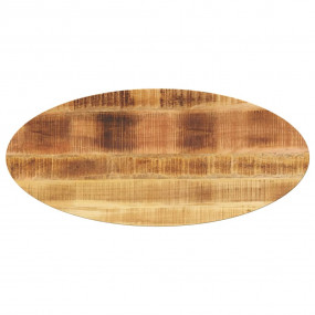 Table Top Natural Solid mango wood 47.2 in x 19.7 in Du...