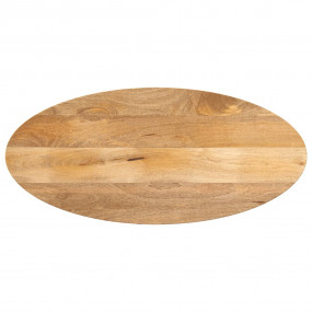 Table Top Natural Solid mango wood 35.4x15.7 in Durable