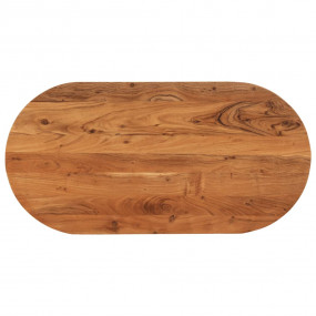 Table Top Natural Wood Solid Acacia Wood Medium Durable