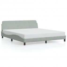 Bed Frame Light Grey