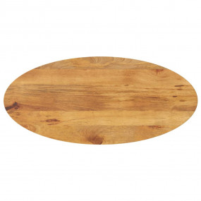 Table Top Oak Solid Mango Wood 55.1x19.7 in Durable