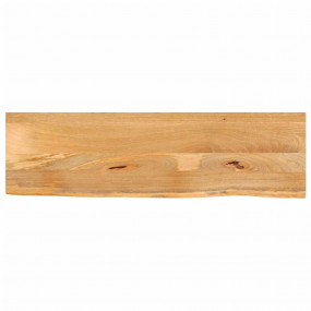 Table Top Natural Wood Solid Mango Wood 47.2 x 7.9 x 1....