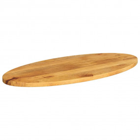 Table Top Oak Solid mango wood 55.1 x 19.7 x 1.5 in Dur...