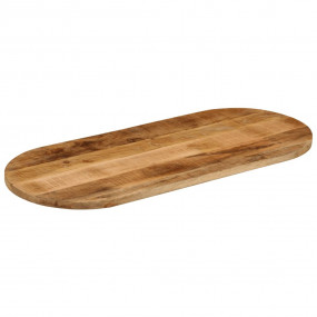 Table Top Natural mango wood Solid mango wood 47.2x19.7...