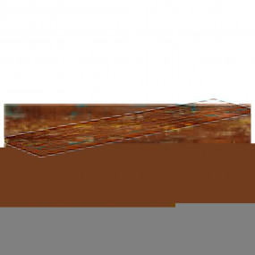 Table Top Mixed color Solid reclaimed wood 55.1x7.9 in ...
