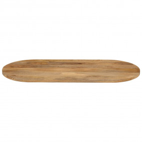 Table Top Natural Solid mango wood 39.4x15.7x1.0 in Dur...