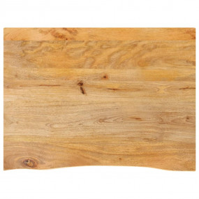 Table Top Natural wood Solid mango wood 27.6 x 23.6 x 1...