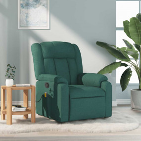 Massage Recliner Chair Dark Green