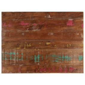 Table Top Mixed Solid reclaimed wood 31.5 x 23.6 in Rec...