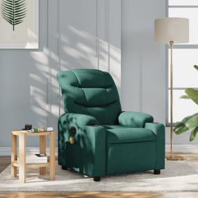 Massage Recliner Chair Dark green