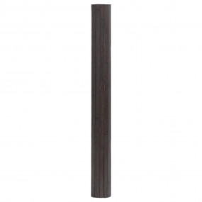 Rug Dark Brown Bamboo, Polypropylene 23.6x157.5 in Non-...