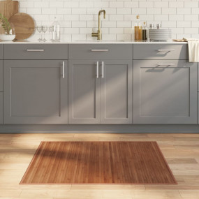 Rug Brown Bamboo, Polypropylene 31.5x39.4 in