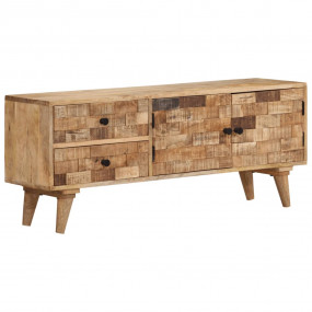 TV Cabinet Natural wood Solid mango wood