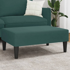 Footstool Dark green Velvet Compact Simple Footstool