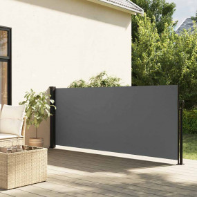 Retractable Side Awning Anthracite